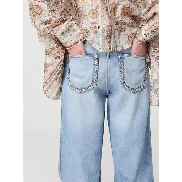 Just Cavalli Pants Woman Blue